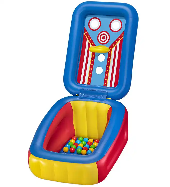 Bestway Opblaasbaar Ballenbak/-Spel - 110x81x62cm - Flip 'N Tos Hete Deal