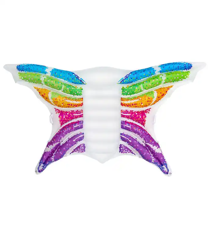 Dagaanbieding Bestway Luchtbed - 294x193 cm - Rainbow Vlinderdas