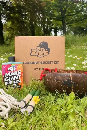 Snelle Levering Dr Zigs Zeepbel Set - Coconut Bucket Kit