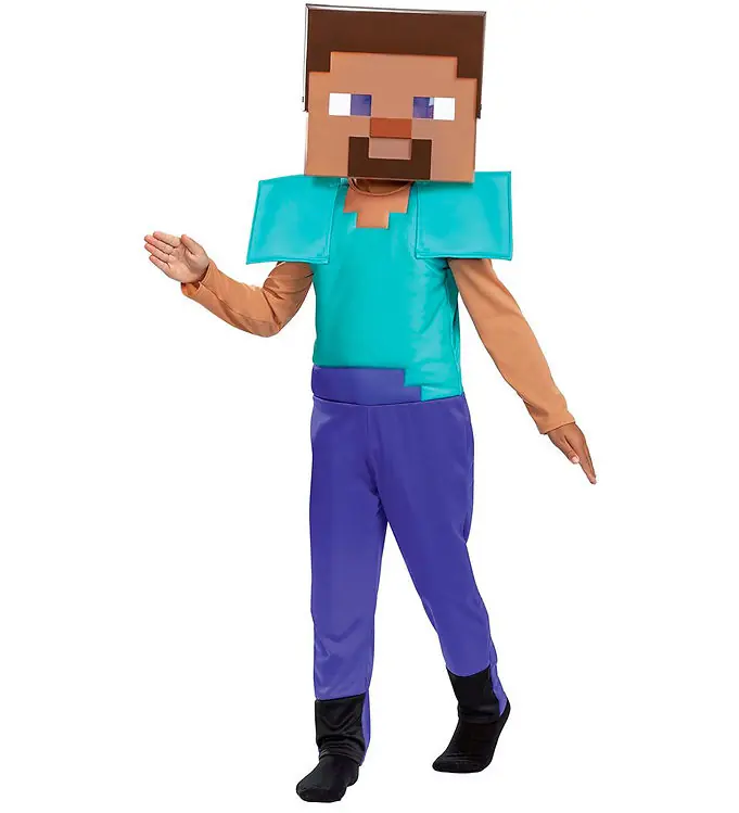 Disguise Kostuum - Minecraft - Steve Bestel Nu