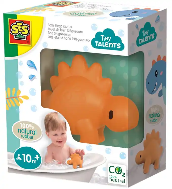 Beste Prijs SES Creative Badspelltjes - Stegosaurus - Natuurlijk Rubber