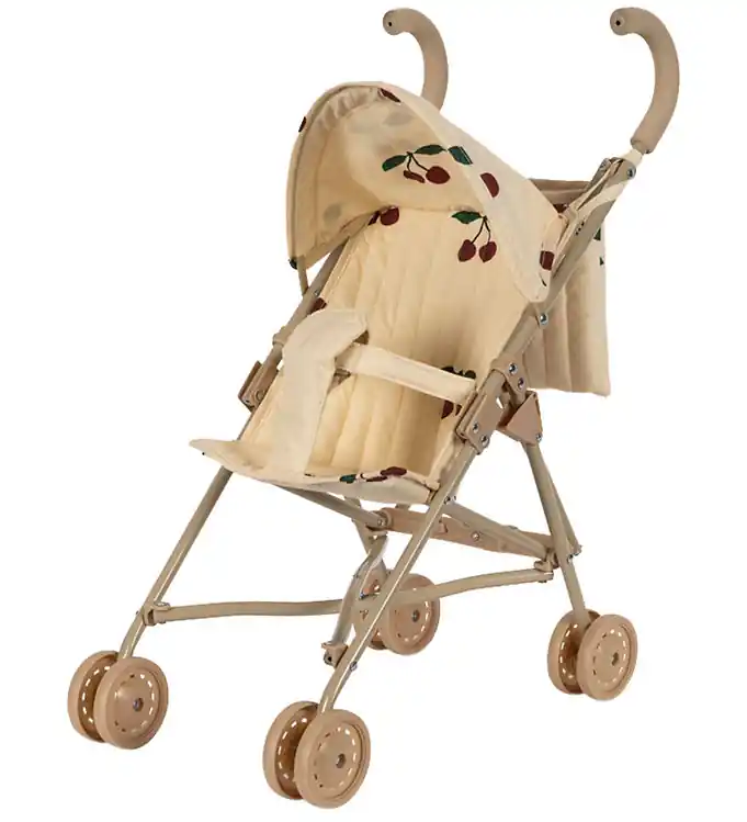 Exclusieve Aanbieding Konges Sløjd Poppenwagen - Zoe - Ma Grande Cerise Glitter