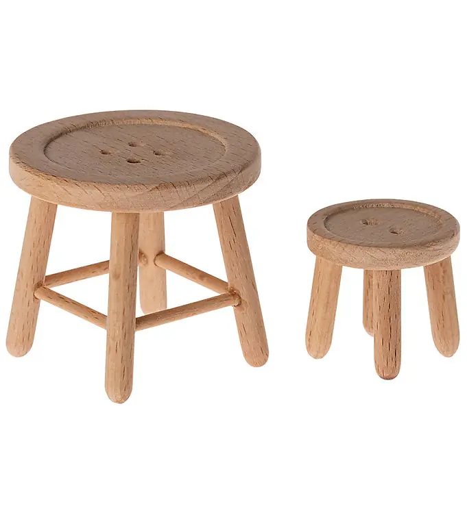Koop Online Maileg Miniatuur Tafel/Stoel - Muis - Hout
