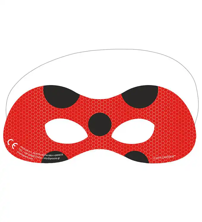 Lage Prijs Decorata Party Maskers - 6-pack - Wonderbaarlijke Lieveheersbees