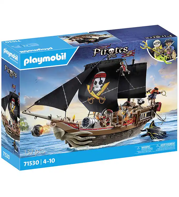 Playmobil Pirates - Groot Piratenschip - 71530 - 137 Onderdelen Shop Nu