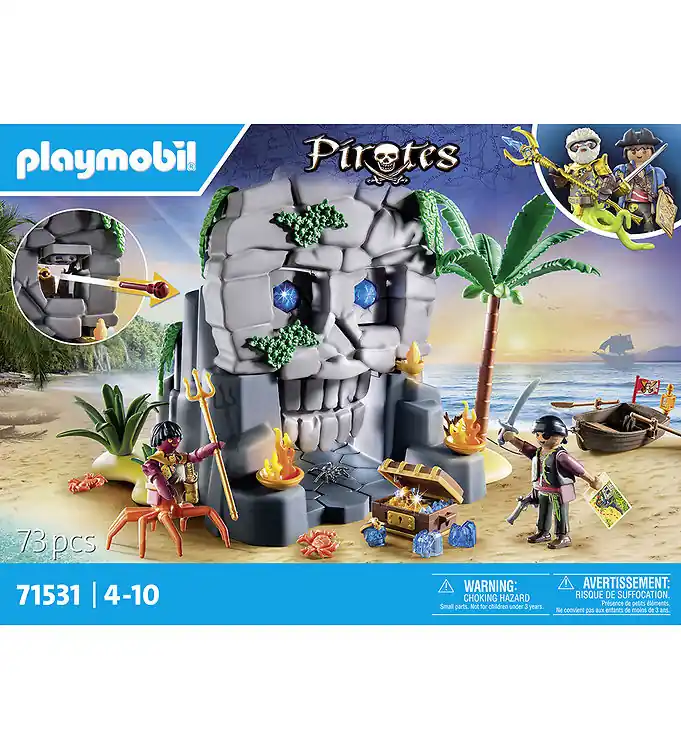 Playmobil Pirates - Skull Island - 71531 - 73 Onderdelen Voordeelprijs