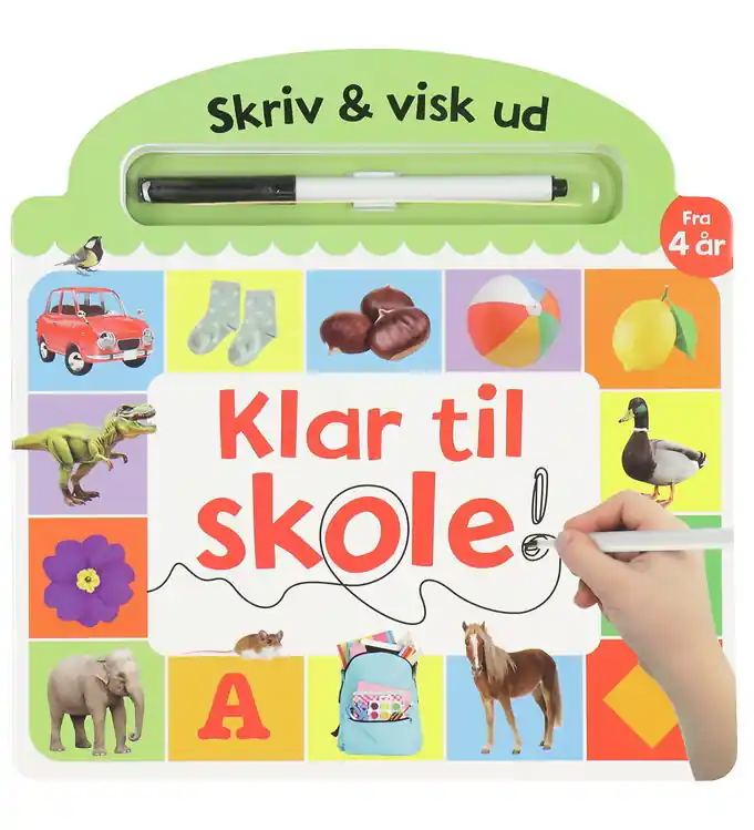 Alvilda Activiteitenboek - Schrijven en wissen - Doorzichtig Naa Goedkoop