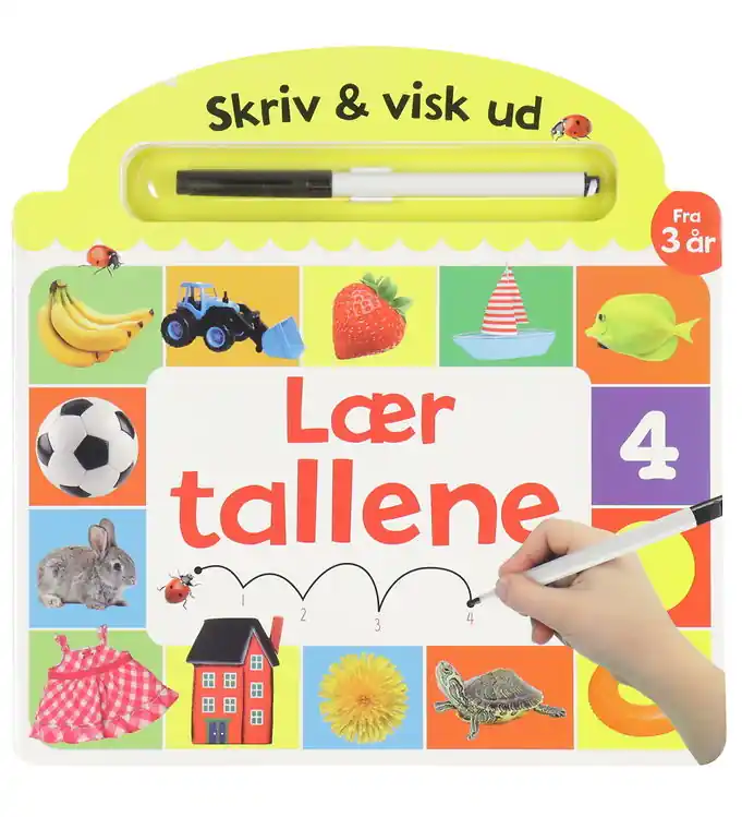 Koop Online Alvilda Activiteitenboek - Schrijven en wissen - Lzijn de getall