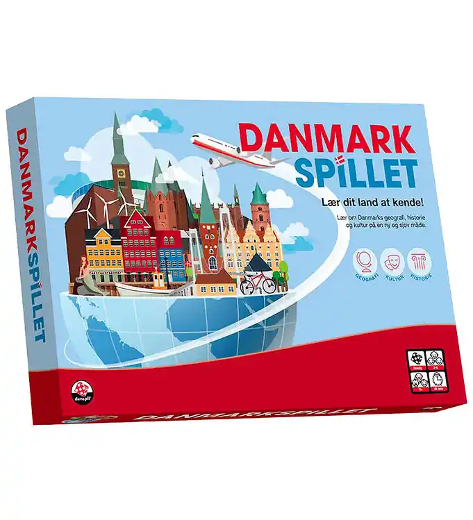 Danspil Bordspel - Danmarksspillet - Nieuwe editie Tijdelijk Beschikbaar