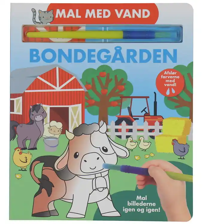 Beste Prijs Alvilda Kleurboek - Schilderen met water - De boerderij