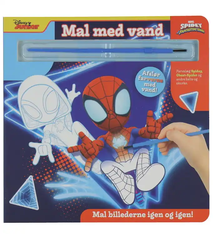 Bestel Nu Alvilda Kleurboek - Schilderen met water - Marvel Spidey