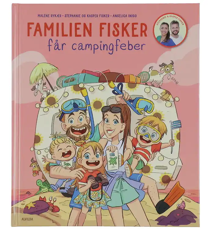 Alleen Vandaag Alvilda Boek - Het vissersgezin - Krijgt kampeerkoorts - Deens