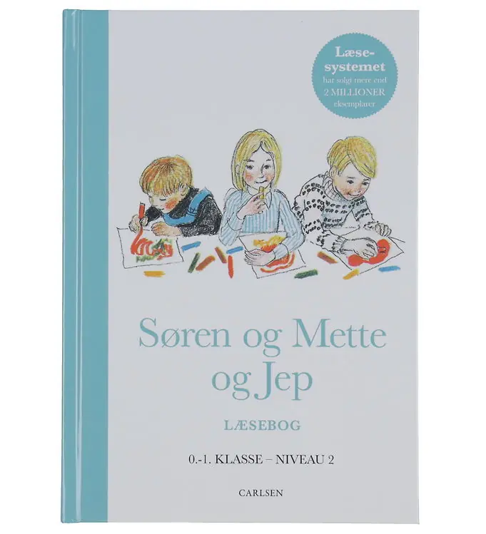 Forlaget Carlsen Leesboek - Søren en Mette en Jep - groep 0-1 Direct Verzonden