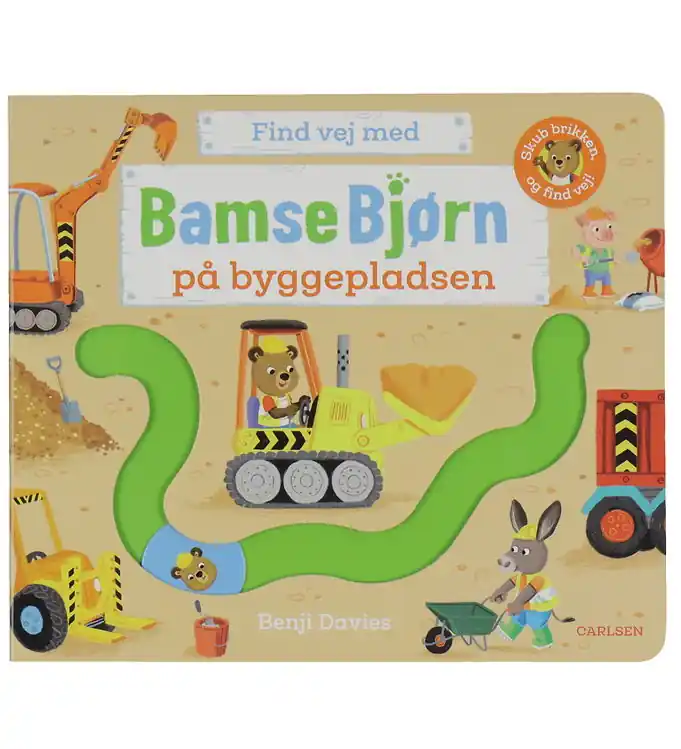 Forlaget Carlsen Boek - Vind je weg met Knuffel Beer: Op de bouw Gecertificeerd
