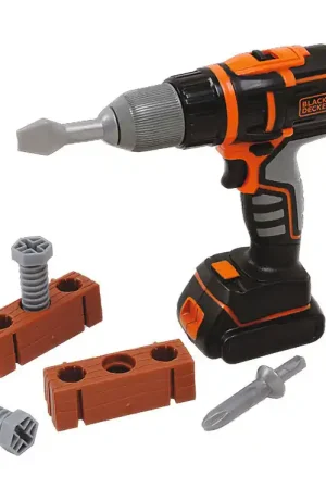 Direct Beschikbaar Black & Decker Speelgoed - Schroevendraaier m. 2 bits + accessoi