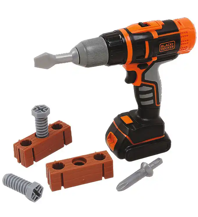 Direct Beschikbaar Black & Decker Speelgoed - Schroevendraaier m. 2 bits + accessoi