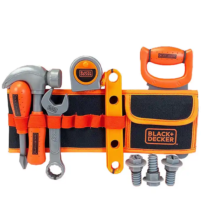 Black & Decker Speelgoed - Gereedschapsriem - 11 Onderdelen Alleen Vandaag