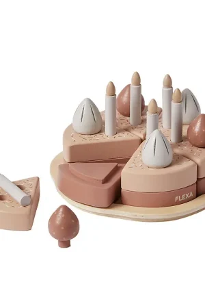 Flexa Verjaardagstaart - Hout - Play - Multi Koop Vandaag