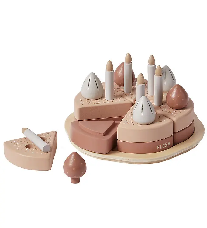 Flexa Verjaardagstaart - Hout - Play - Multi Koop Vandaag