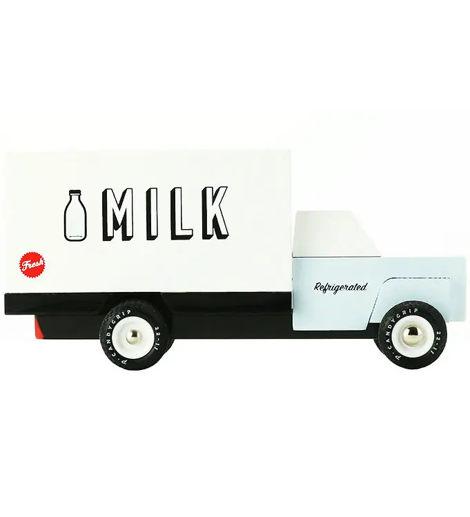 Candylab Auto - 22 cm - Milk Truck Meest Verkocht