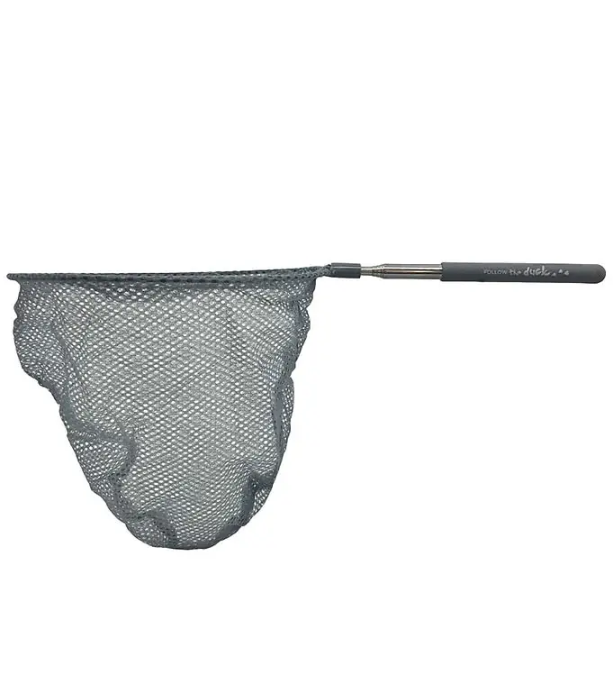 Koop Vandaag Follow the Duck Net - Telescopic Net - Anthracite Grey