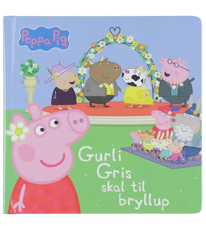 Hete Deal Alvilda Boek - Peppa Pig Naar een bruiloft gaan - Deens