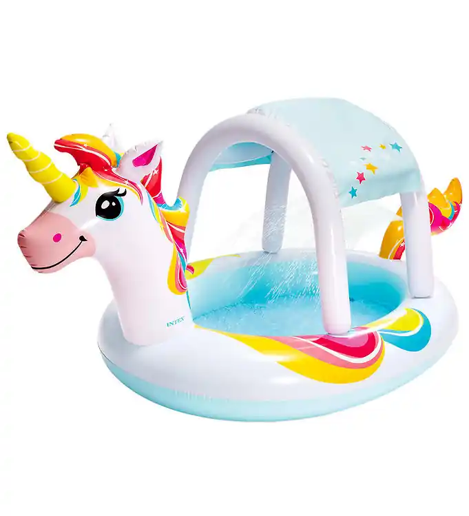 Intex Zwembad - Unicorn Spuiten Pool - 254x132x109 cm - 130 l Weekendaanbieding