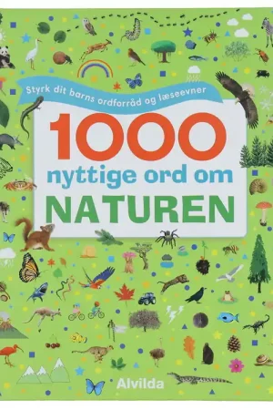 Aanbieding Alvilda Boek - 1000 nuttige woorden over de natuur - Deens