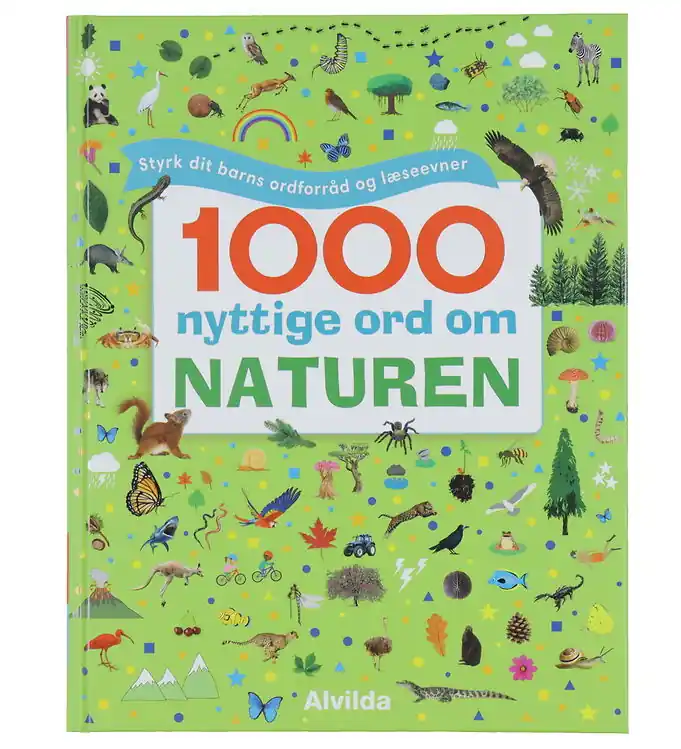 Aanbieding Alvilda Boek - 1000 nuttige woorden over de natuur - Deens