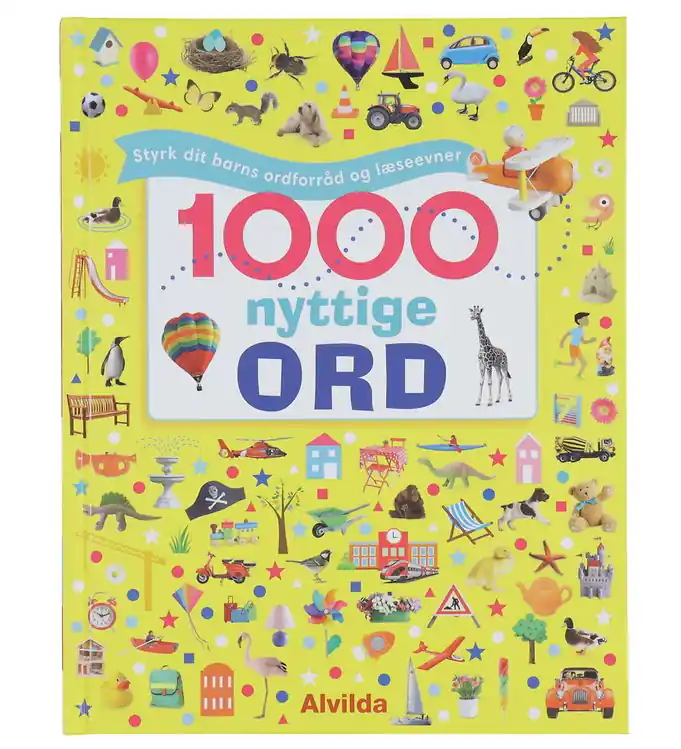 Alvilda Boek - 1000 Nuttige Woorden - Deens Lage Prijs