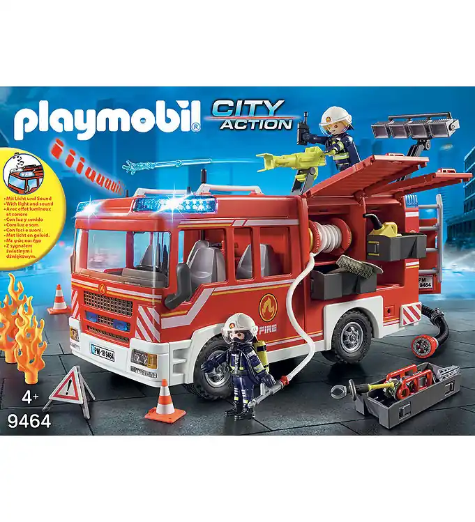 Playmobil City Action - Brandweerwagen - 9464 - 138 Onderdelen Betaalbaar