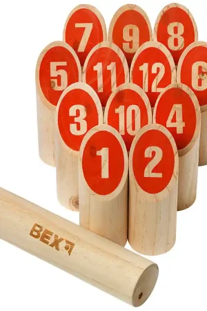 Bex Sport Tuinspellen - Hout - Number Kubb Family Dagaanbieding