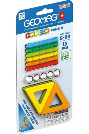 Koopje Geomag Magneetset - Supercolor Panels Recycled - 15 Onderdelen