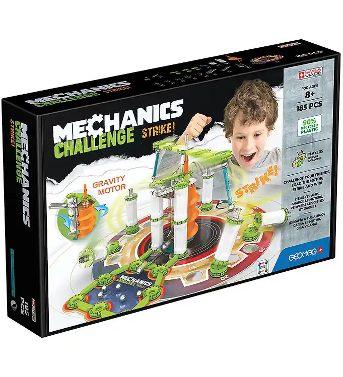 Geomag Magneetset - Mechanica Uitdaging Strike - 185 Onderdelen Snelle Levering