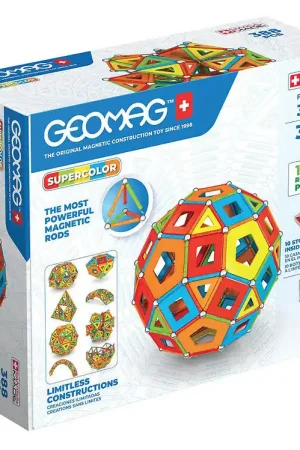 Geomag Magneetset - Supercolor Panels Masterbox - 388 Onderdelen Nu Kopen