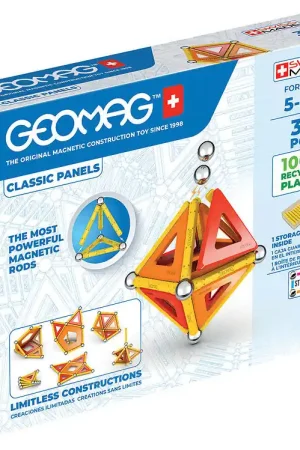 Geomag Magneetset - Classic Panels Gerecycled - 35 Onderdelen Lage Kosten