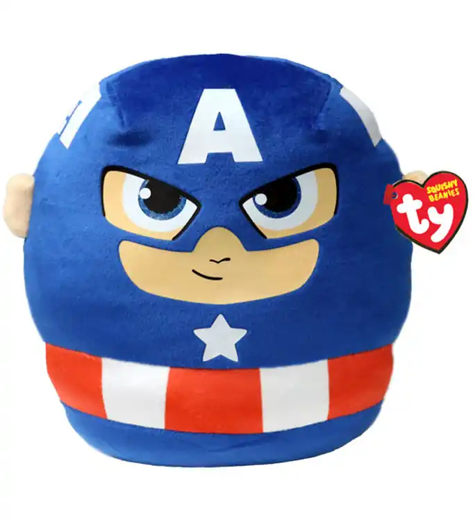 Must-Have Ty Knuffel - Knijptang Marvel - 35 cm - Captain America