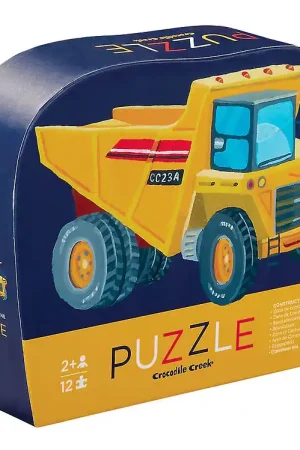 Superprijs Crocodile Creek Puzzel - 12 Bakstenen - Construction Zone