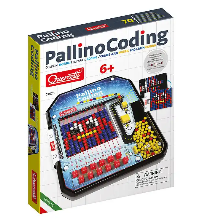 Quercetti Strategiespel - Pallino Coding Beperkt Aanbod