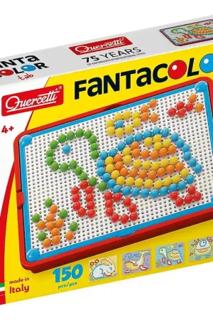 Goedkoop Quercetti Mozaïek met spelden - Fanta Kleurtabletten - 150 st. -