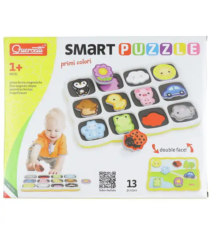 Quercetti Puzzel - Magnetisch Puzzel m. Kleuren Tijdelijk Beschikbaar