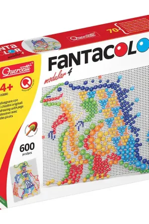 Shop Nu Quercetti Stokmozaïek - FantaColor Modular 4 - 600 Onderdelen -
