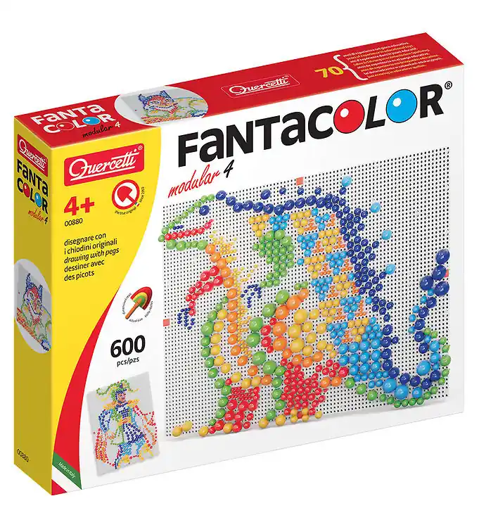 Shop Nu Quercetti Stokmozaïek - FantaColor Modular 4 - 600 Onderdelen -
