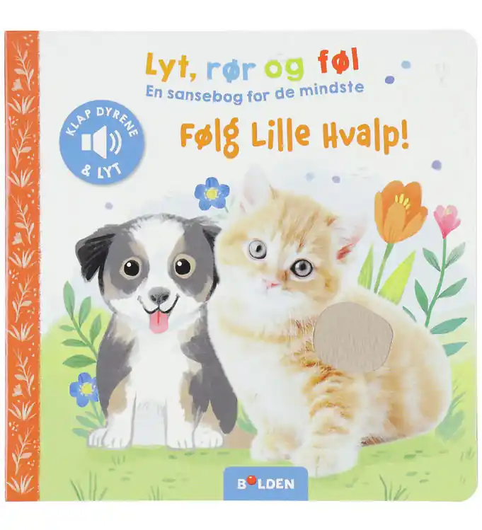 Forlaget Bolden Voelboek m. Geluid - Luisteren, aanraken en voel Gratis Retour