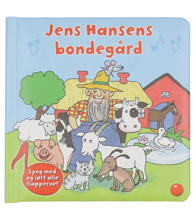 Alleen Vandaag Forlaget Bolden Liedjesboek m. Flapper - Jens Hansens Boerderij