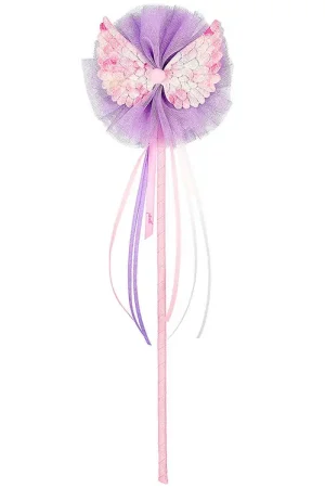 Souza Verkleedkleren - Toverstaf m. Tule/Vleugels - Paars/Roze Must-Have