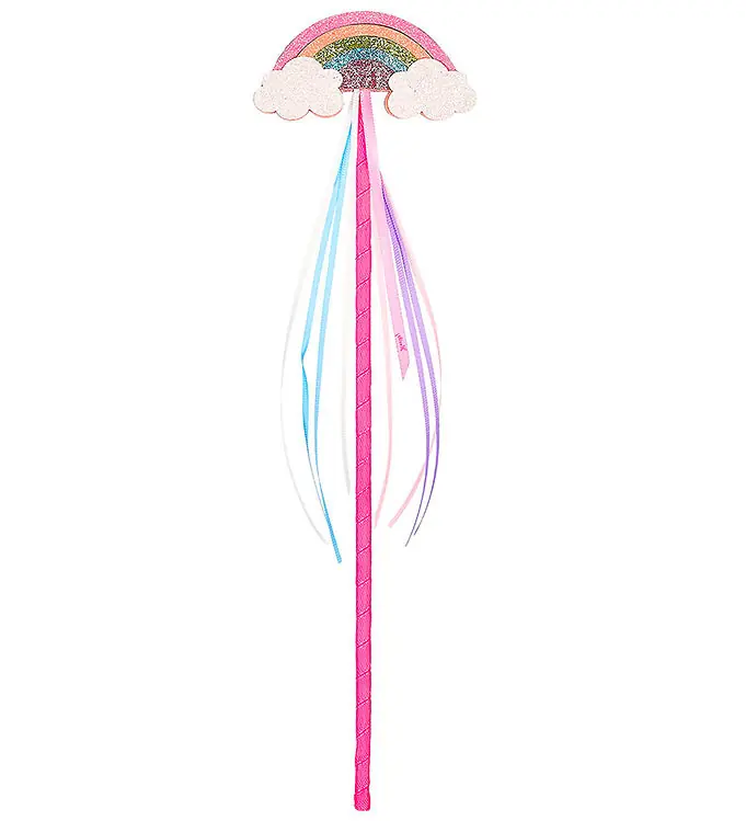 Koop Vandaag Souza Kostuum - Toverstaf m. Regenboog - Roze