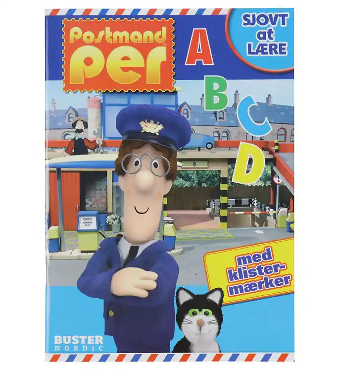 Forlaget Buster Nordic Activiteitenboek m. Stickers - Postbode Rechtstreeks Van De Fabrikant