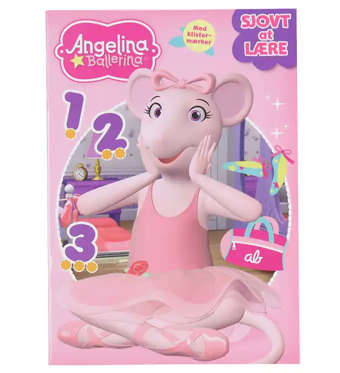 Aanbieding Forlaget Buster Nordic Activiteitenboek m. Stickers - Angelina