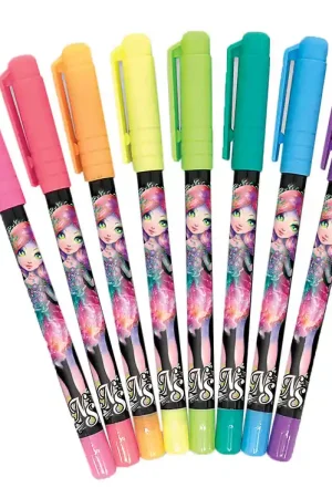 Nebulous Stars-pennen - Gel - 8 st. - Neon Gratis Retour